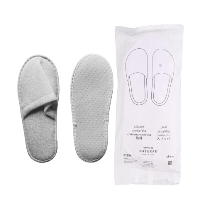 Immagine di PANTOFOLA PUNTA CHIUSA OPERA NATURAE CONFEZIONE IN CARTA cm28 