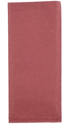 Immagine di BUSTA PORTAPOSATE CARTA PAGLIA BORDEAUX 11x25cm