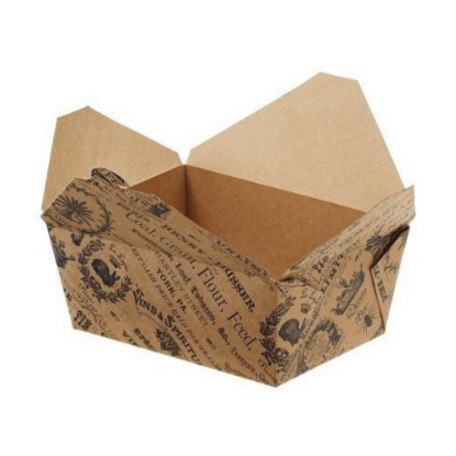 Immagine di SCATOLA KRAFT IN CARTONCINO/PE ml.2500 21x16,0x9cm 