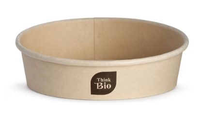 Immagine di CIOTOLA PER INSALATA BIO IN CARTONCINO ml.750 Ø15cm