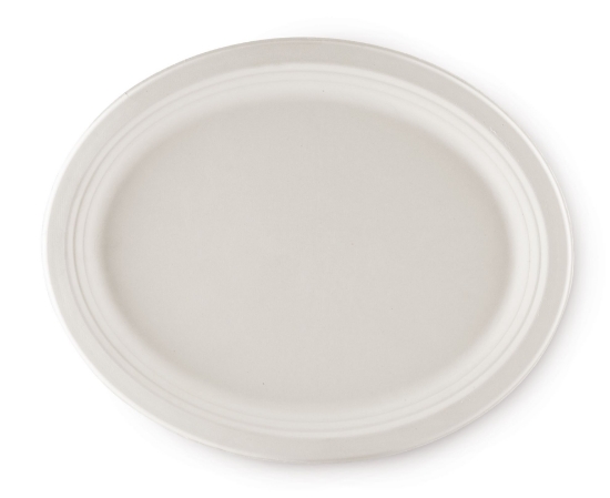 Immagine di PIATTO OVALE BIO OK 31,8x25,5cm  