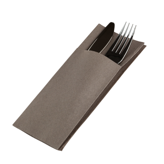 Immagine di TOVAGLIOLO POCKET PLUS CARTA A SECCO/AIRLAID CRETA 40x32cm