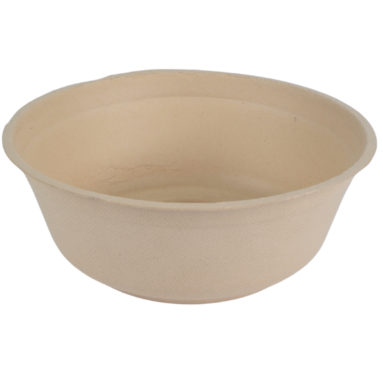 Immagine di CIOTOLA POLPA CELLULOSA COLORE NATURALE ml.946  Ø17cm