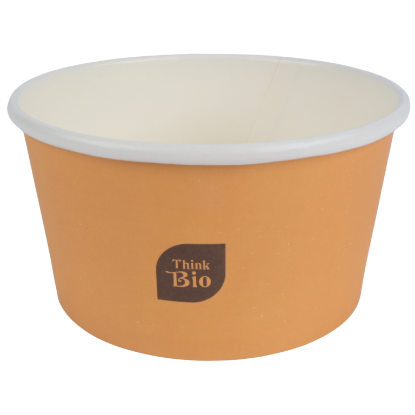 Immagine di COPPA HAVANA BIO IN CARTONCINO ml.370 Ø11,5cm 