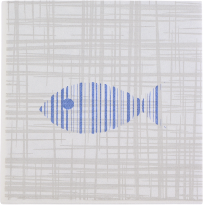 Immagine di TOVAGLIOLI PESCE AZZURRO 40x40cm