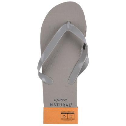 Immagine di CIABATTA INFRADITO GRIGIO CHIARO OPERA NATURAE cm28,5 