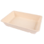 Immagine di VASSOIO RETTANGOLARE IN BAGASSA MARRONE ml.1200 23x15,5x4,6cm 