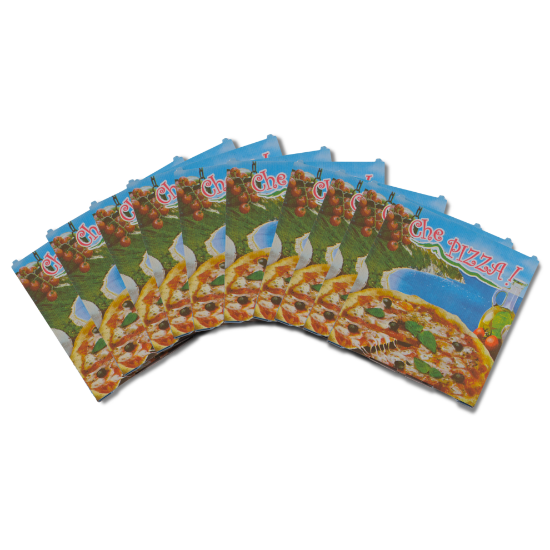 Immagine di SCATOLA PIZZA 32,5x32,5x3cm 10 confezioni 100 pezzi