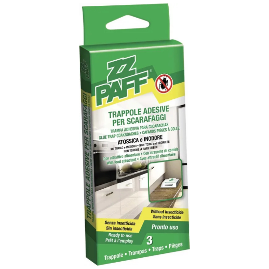 Immagine di TRAPPOLE ADESIVE PER SCARAFAGGI