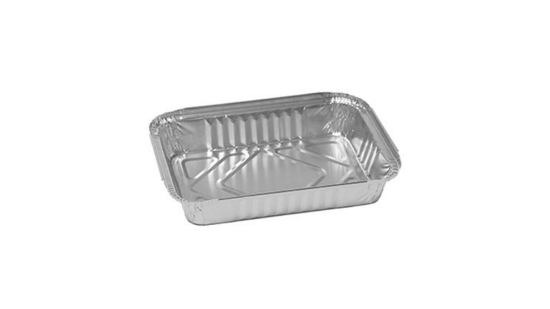 Immagine di CONTENITORE ALLUMINIO BORDO L 20,2x13,7x5cm 