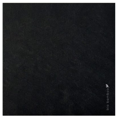 Immagine di TOVAGLIOLO BIO IN BAMBOO BLACK SUPREME/NERO 40x40cm