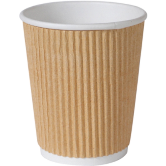 Immagine di BICCHIERE TRIPLE WALL CUP MARRONE cl.24