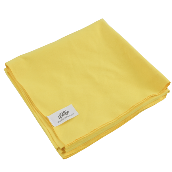 Immagine di MICROFIBRA SOFT SUPER SPONGE GIALLA 40x42cm DTEX<1