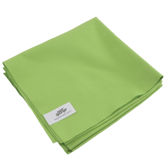 Immagine di MICROFIBRA SOFT SUPER SPONGE VERDE 40x42cm DTEX<1