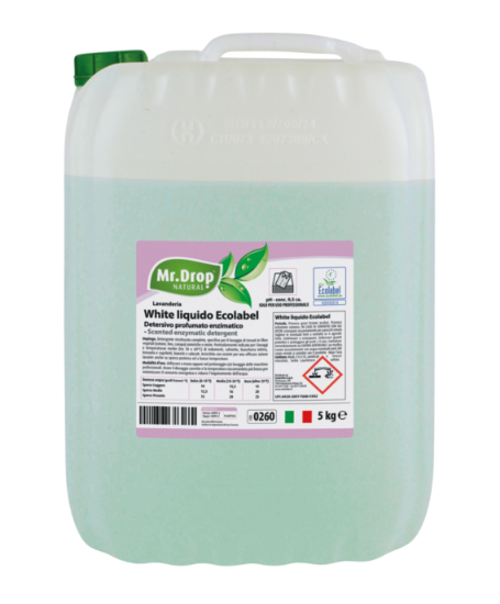 Immagine di WHITE LIQUIDO ECOLABEL tanica kg.5 