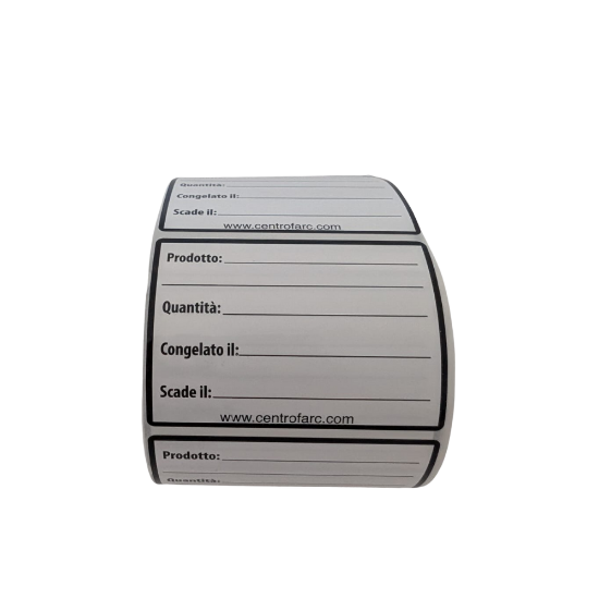 Immagine di ROTOLO 500 ETICHETTE PER CONGELATORE 70x50mm