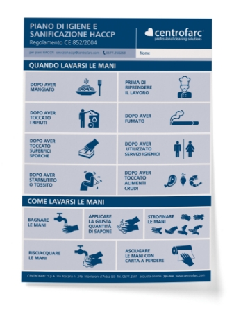 Immagine per la categoria Schede operative H.A.C.C.P.