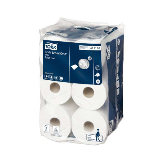 Immagine di 472193 TORK ROTOLO CARTA IGIENICA SMARTONE MINI ECOLABEL