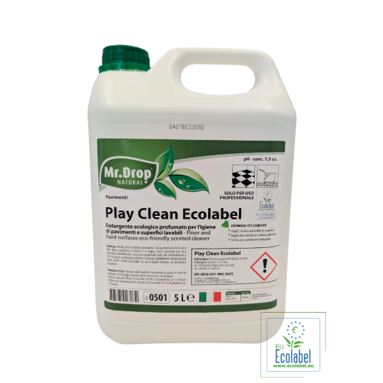 Immagine di PLAY CLEAN ECOLABEL tanica lt.5