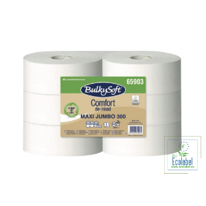 Immagine di CARTA IGIENICA JUMBO MAXI 2 VELI ECOLABEL