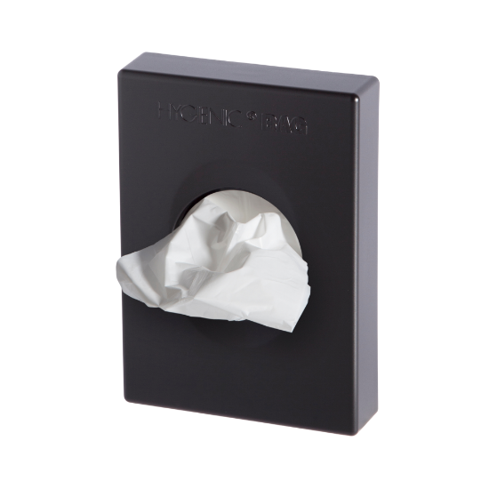 Immagine di DISPENSER NERO OPACO SACCHETTI IGIENICI