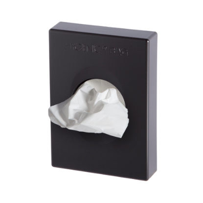Immagine di DISPENSER NERO OPACO SACCHETTI IGIENICI