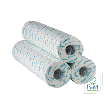 Immagine di LENZUOLINO MEDICO ECOLABEL PURA CELLULOSA MICROGOFFRATA cm 49.5x48   