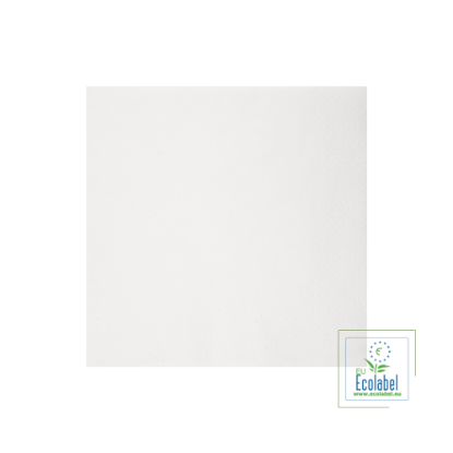 Immagine di TOVAGLIOLO MICROINCOLLATO BIANCO ECOLABEL 38x38cm