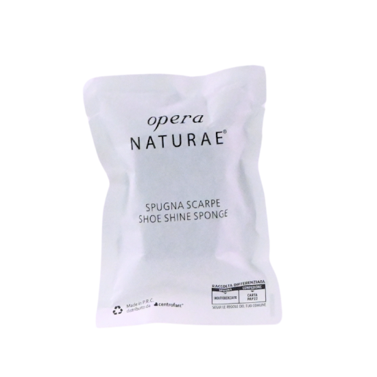 Immagine di SPUGNA PULISCISCARPE OPERA NATURAE PACK IN CARTA