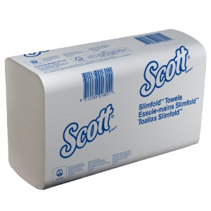 Immagine di 5856 ASCIUGAMANO SCOTT SLIMFOLD PIEGATO A Z 1 VELO