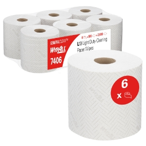 Immagine di 7406  ASCIUGAMANO A ESTRAZIONE CENTRALE WYPALL L10