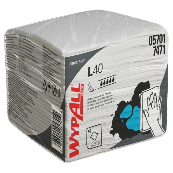 Immagine di 7471 PANNO CLASSIC PIEGATO WYPALL L40