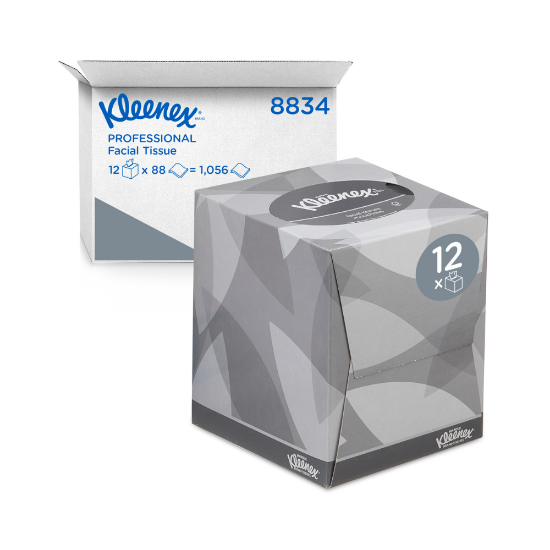 Immagine di 8834 VELINE KLEENEX CUBO 2 VELI