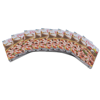 Immagine di SCATOLA PIZZA 32,5x32,5x3cm 10 confezioni 100 pezzi