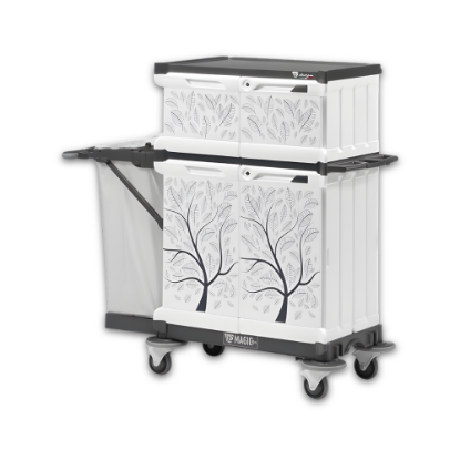Immagine di CARRELLO MAGICART 262-Q SAFETY PLUS CON 2 CASSETTI 10L