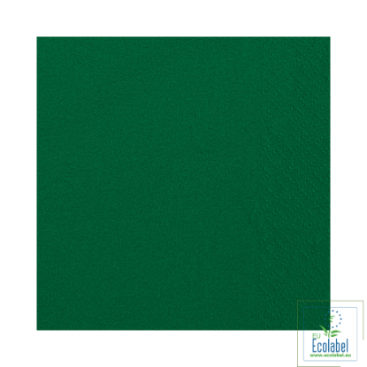 Immagine di TOVAGLIOLO MICROINCOLLATO VERDE ECOLABEL 38x38cm
