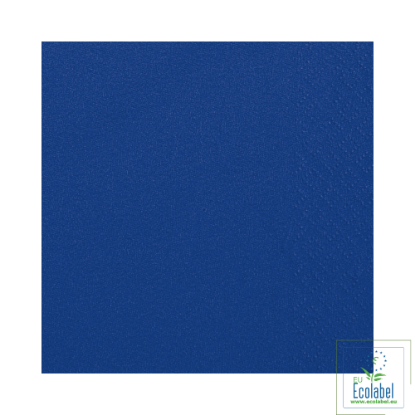 Immagine di TOVAGLIOLO MICROINCOLLATO BLU ECOLABEL 38x38cm