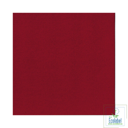 Immagine di TOVAGLIOLO 2 VELI BORDEAUX ECOLABEL 33x33cm