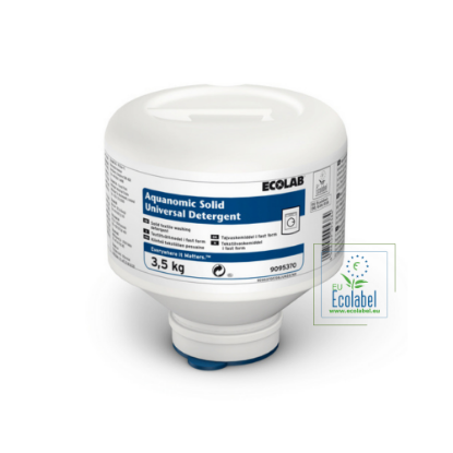 Immagine di AQUANOMIC SOLID UNIVERSAL DETERGENT ECOLABEL kg.3,5