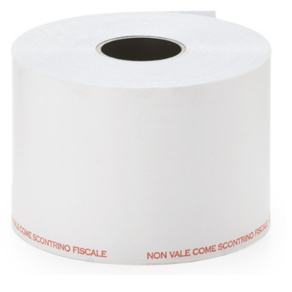 Immagine di ROTOLI IN CARTA TERMICA E ADESIVA PER BILANCE 6cmx37mt