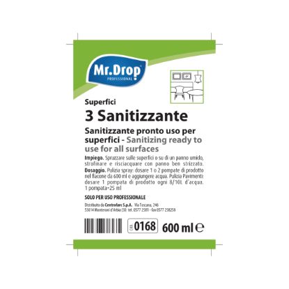 Immagine di ETICHETTA PER SISTEMA DI DILUIZIONE PER 3 SANITIZZANTE