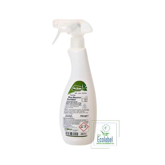 Immagine di MAX RESOLVE ECOLABEL (GRILL) flacone ml.750