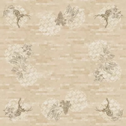 Immagine di TOVAGLIA DUNICEL DECORATA 84X84cm