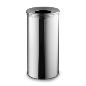 Immagine di PATTUMIERA IN ACCIAIO INOX 430 LUCIDO lt.45