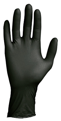 Immagine di GUANTO NITRILE NERO POWDERFREE mis.L EN374