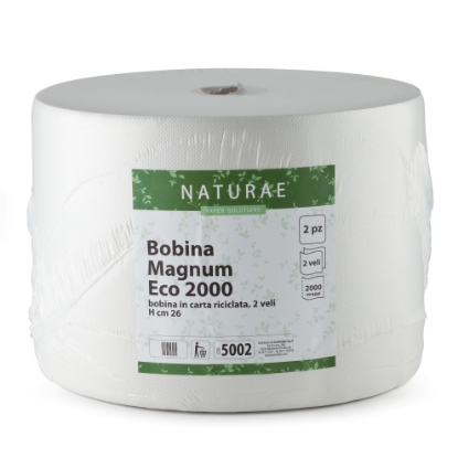 Immagine di BOBINA MAGNUM ECO 2000 IN CARTA RICICLATA 2 VELI