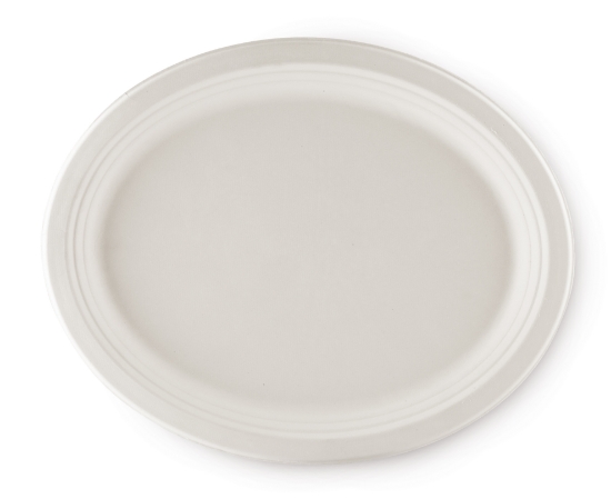Immagine di PIATTO OVALE BIO OK 31,8x25,5 cm  