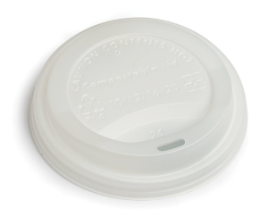 Immagine di COPERCHIO BIANCO BICCHIERE BIO ml.360 