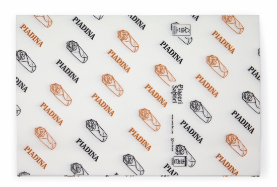 Immagine di CARTA ANTIGRASSO PIADINA BIANCA 25x37 gr.45 