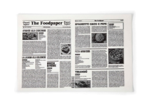 Immagine di CARTA ANTIGRASSO GIORNALE BIANCA 25x37cm gr.45